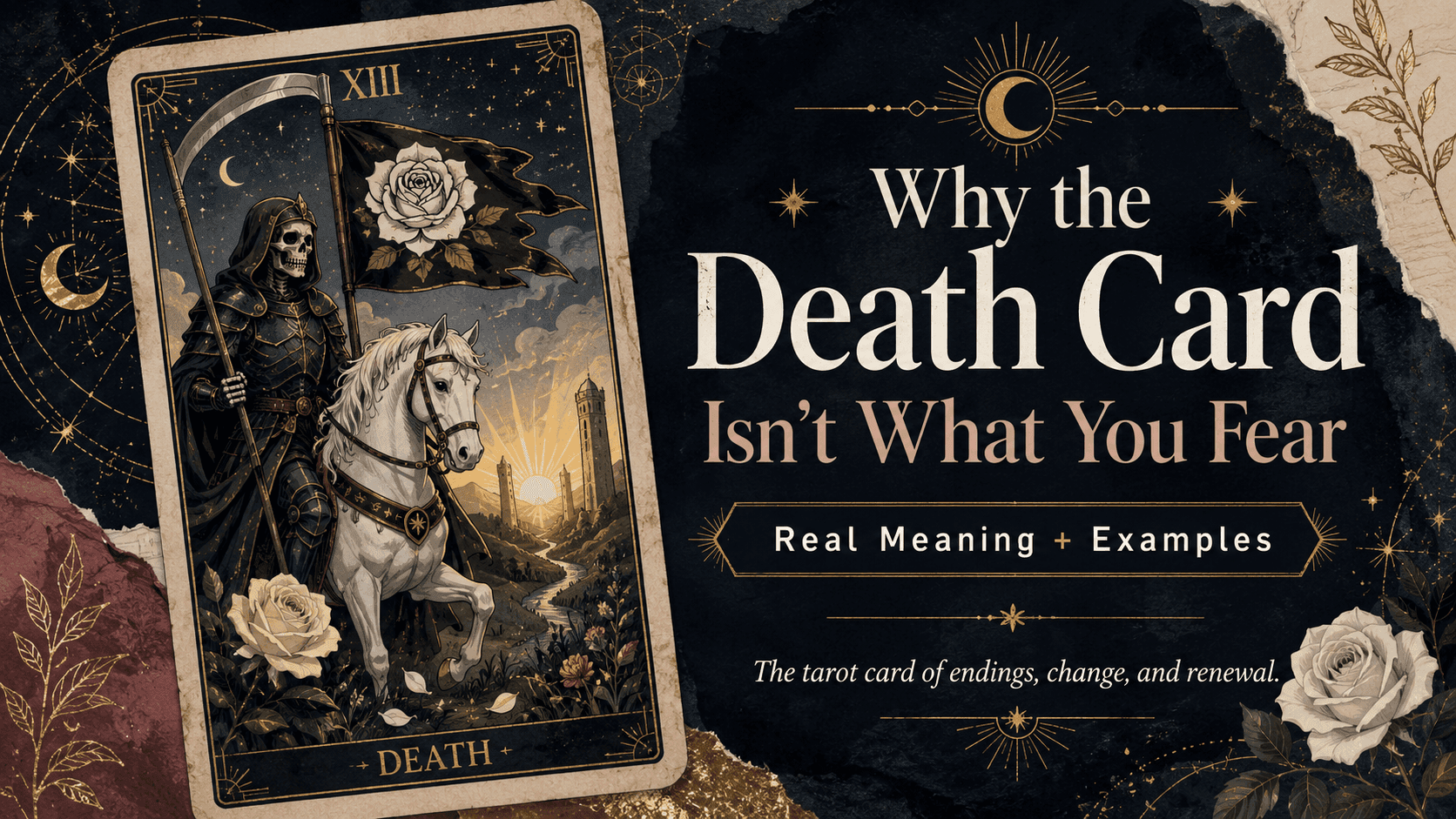 Why the Death Card Isn't What You Fear (Real Meaning + Examples)