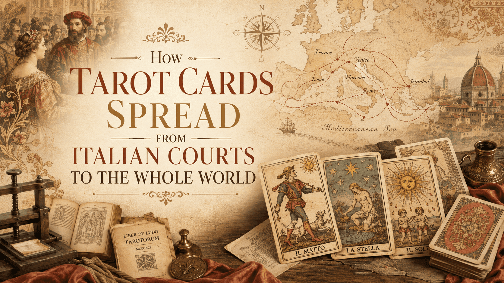 How Tarot Cards Spread From Italian Courts to the Whole World