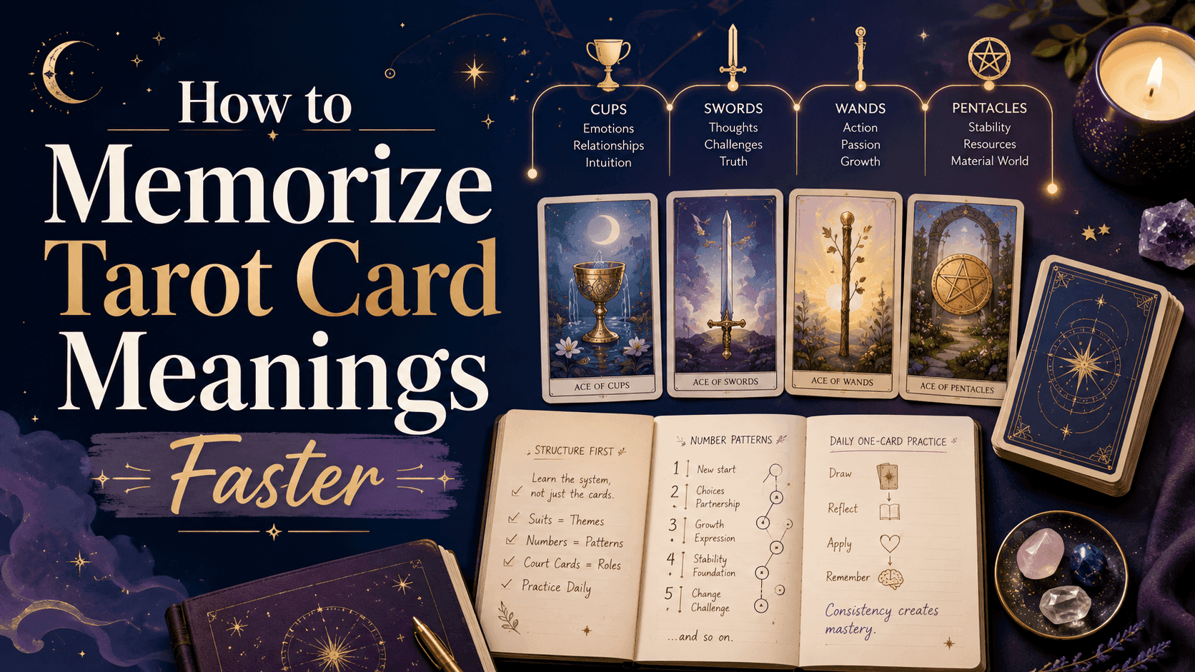 How to Memorize Tarot Card Meanings Faster