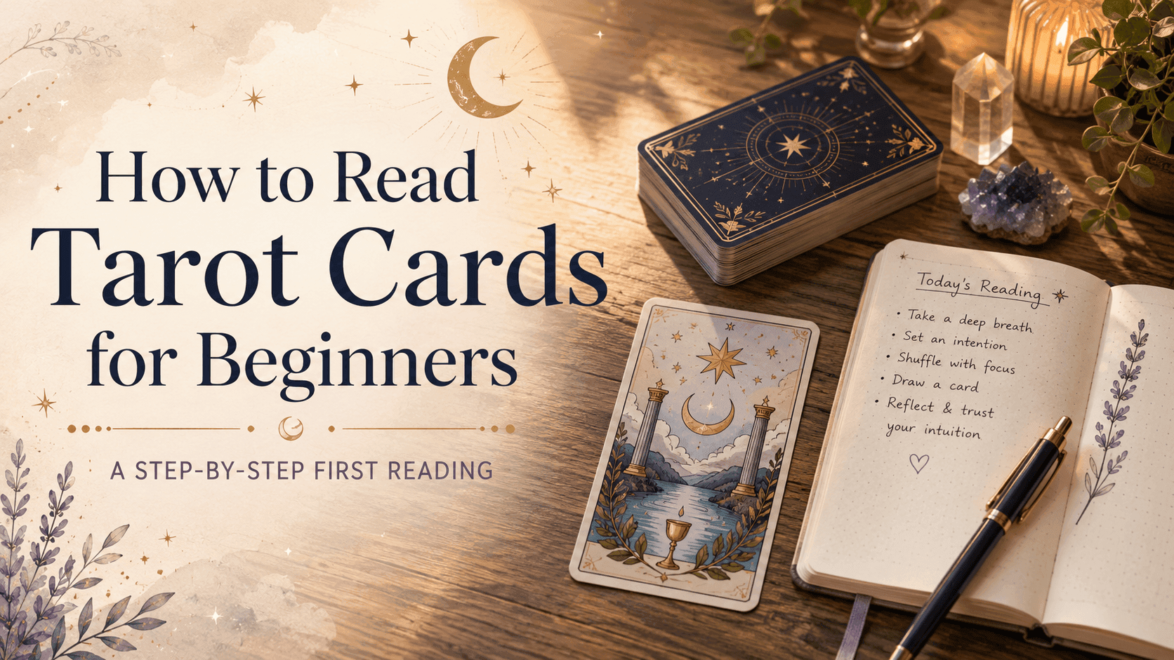 How to Read Tarot Cards for Beginners: A Step-by-Step First Reading