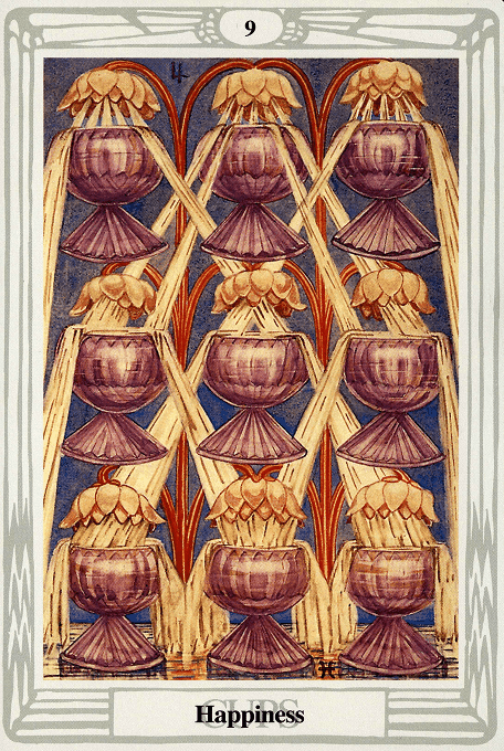 The Nine of Cups — Thoth version