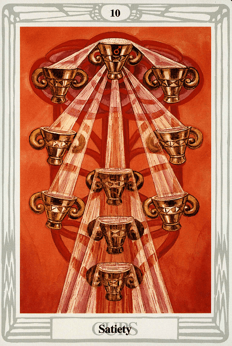 The Ten of Cups — Thoth version