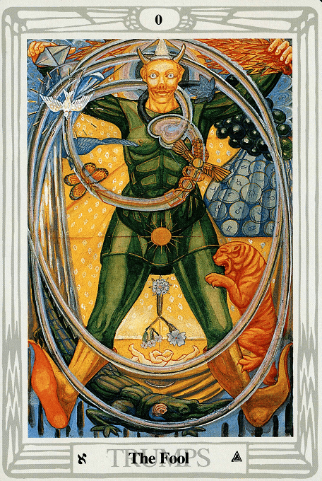 The The Fool — Thoth version