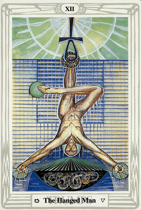 The The Hanged Man — Thoth version